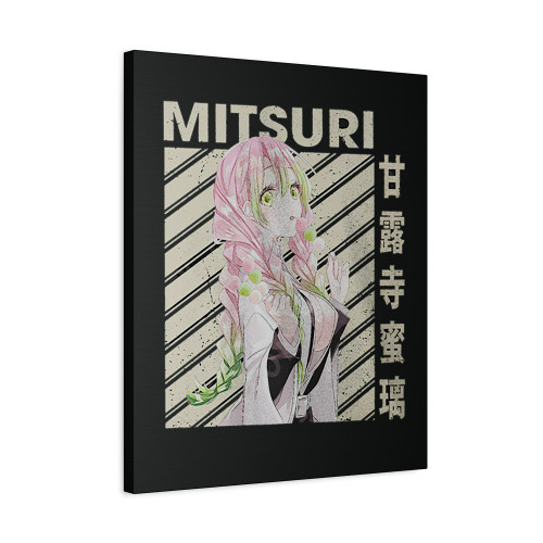 Demon Slayer Mitsuri Canvas Print Poster