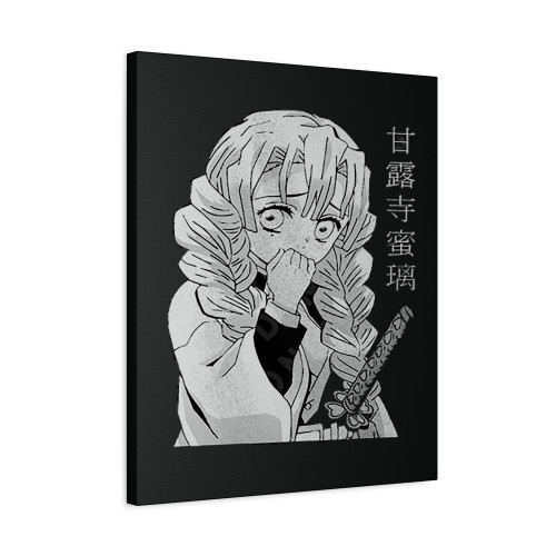 Demon Slayer Mitsuri Vintage Canvas Print Poster