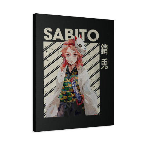 Demon Slayer Sabito Canvas Print Poster