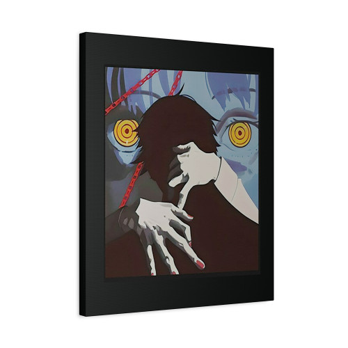 Denji And Maki Chainsaw Man Canvas Print Poster