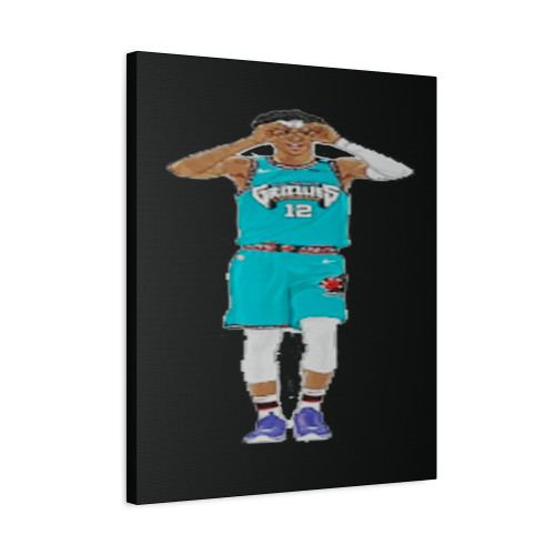 Ja Morant Memphi Grizzlies Canvas Print Poster