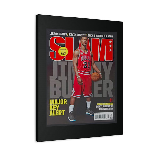 Jimmy Butler Playoff Jimmy Miami Heat Slam Cover Canvas Print Poster