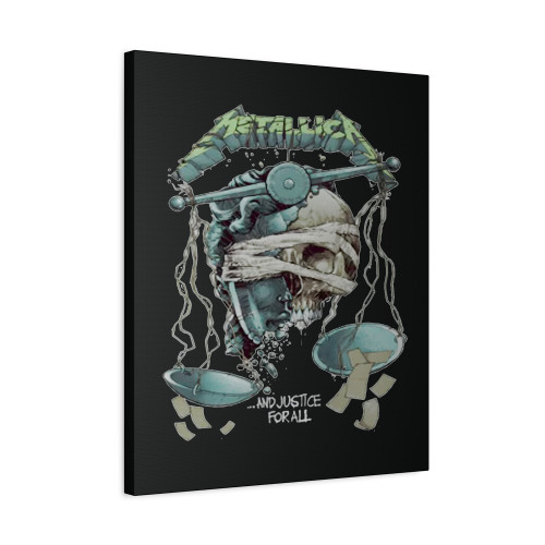Metallica And Justice For All Canvas Print Poster