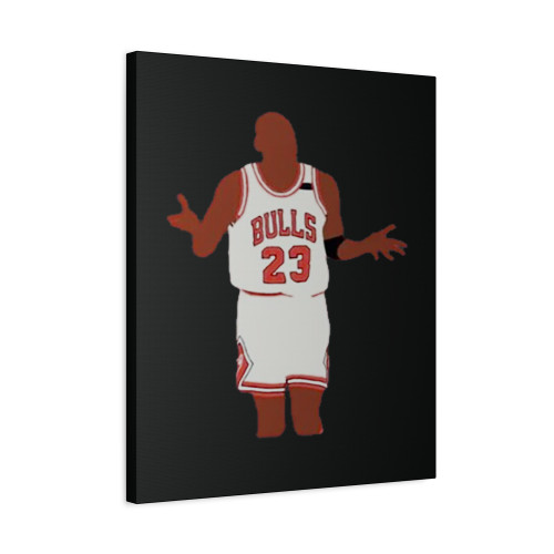Michael Jordan Chicago Bulls Canvas Print Poster
