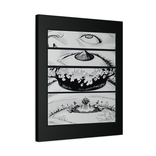 Neon Genesis Evangelion Eye Lence Machine Robot Apocalypse Canvas Print Poster