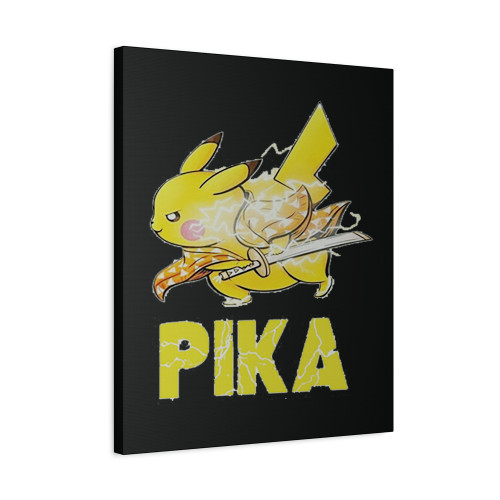 Pokemon Zenitsu Pika Canvas Print Poster