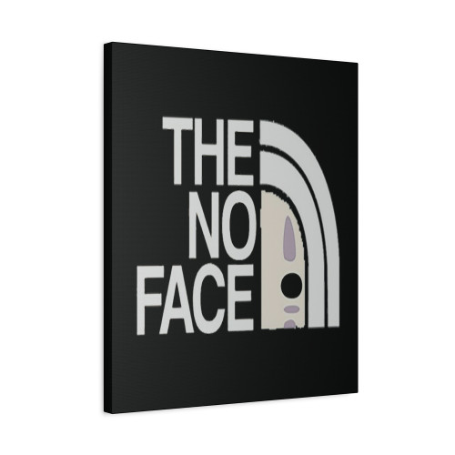 The No Face North Face Studio Ghibli Spirited Away Canvas Print Poster