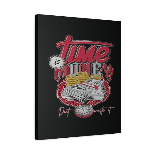 Time Is Money Canvas Print Poster