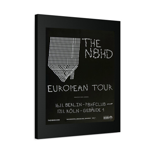 The Neighbourhood The Floor Berlin & Koln 2015 2 Canvas Print Poster