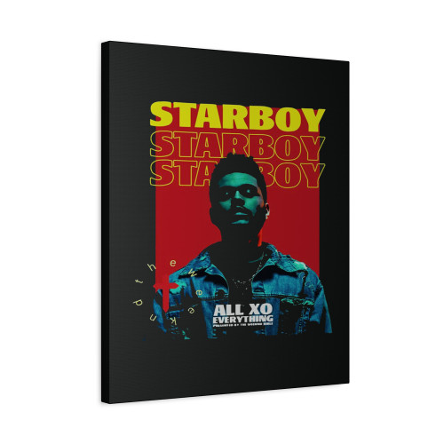 Star Boy The Weeknd Canvas Print Poster