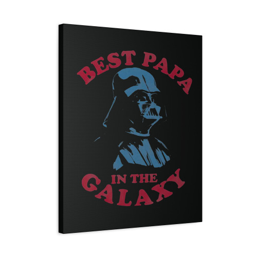 Star Wars Darth Vader Retro Best Papa Graphic Canvas Print Poster