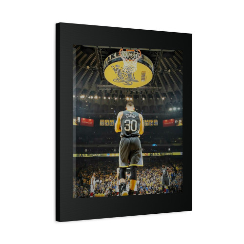Stephen Curry 30 Canvas Print Poster