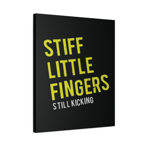 Stiff Little Fingers New Still Kicking Canvas Print Poster