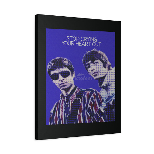 Stop Crying Your Heart Out Oasis Liam Gallagher Noel Gallagher Canvas Print Poster