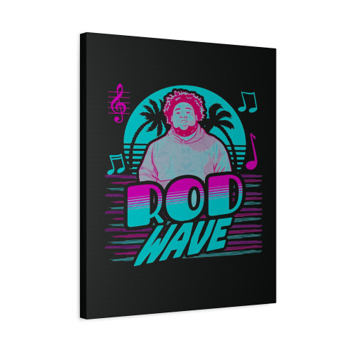 Style Rod Wave Hip Hop Rapper Merch Canvas Print Poster