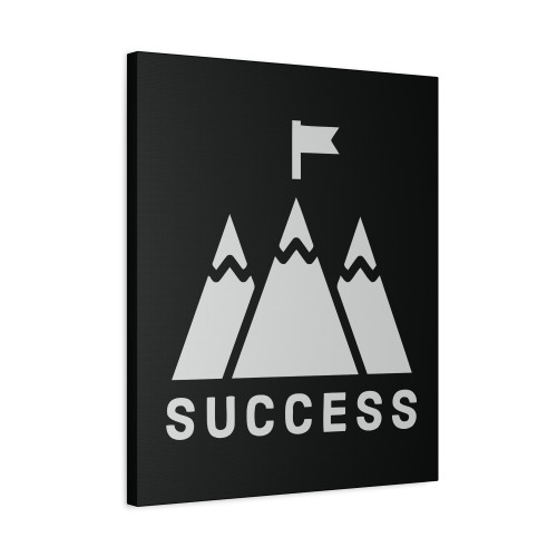 Success 6 Canvas Print Poster