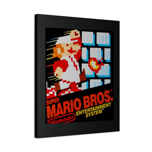 Super Mario Bros Canvas Print Poster