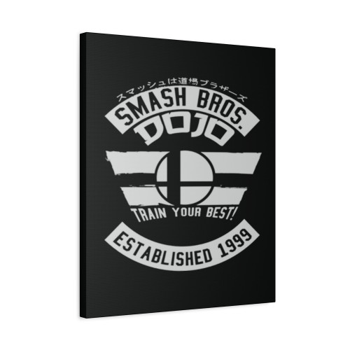 Super Smash Bros Dojo Canvas Print Poster