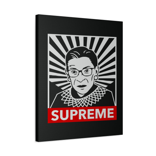 Supreme Justice Ruth Bader Ginsburg Canvas Print Poster