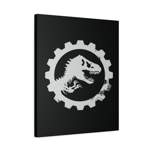 T Rex Hazard Canvas Print Poster