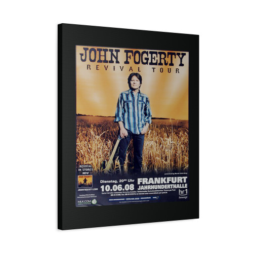 John Fogerty Premonition Frankfurt 2008 Canvas Print Poster John Fogerty Premonition Frankfurt 2008 Canvas Print Poster