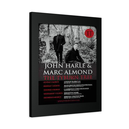 John Harle And Marc Almond Colston Hall Canvas Print Poster John Harle And Marc Almond Colston Hall Canvas Print Poster