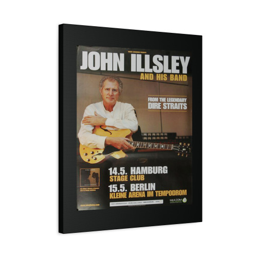 John Illsley Streets Of Heaven Hamburg & Berlin 2010 Canvas Print Poster John Illsley Streets Of Heaven Hamburg & Berlin 2010 Canvas Print Poster
