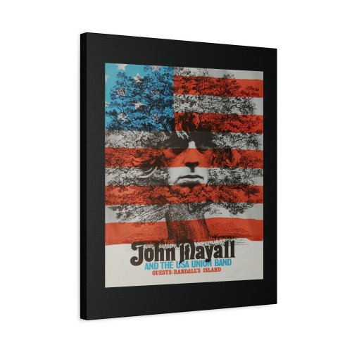 John Mayall Looking Back 1969 Canvas Print Poster