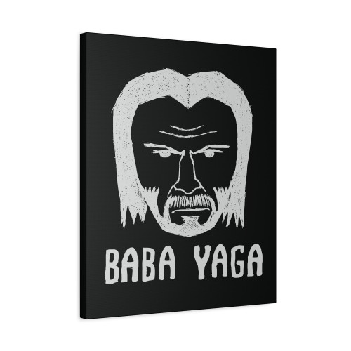 John Wick Face Baba Yaga Canvas Print Poster
