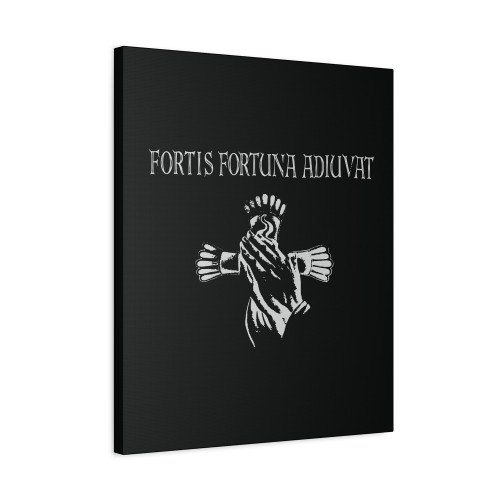 John Wick Fortis Fortuna Adiuvat Symbol Canvas Print Poster