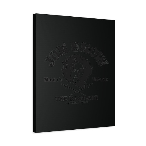 Jon Snow The Bastard Canvas Print Poster