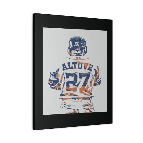 Jose Altuve Astros Canvas Print Poster