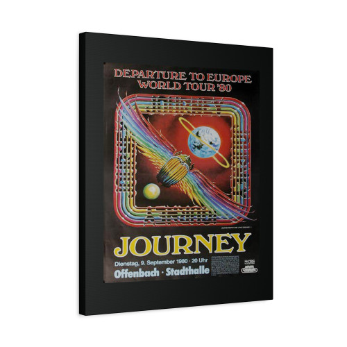 Journey Departure 1980 Concerto Concert Canvas Print Poster