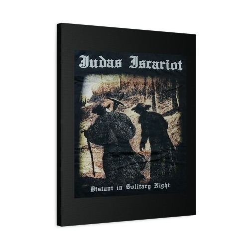 Judas Iscariot Distant In Solitary Night Canvas Print Poster
