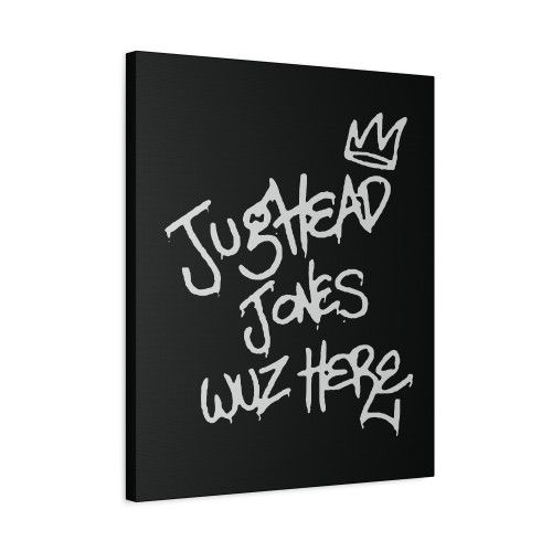 Jughead Jones Wuz Here Canvas Print Poster