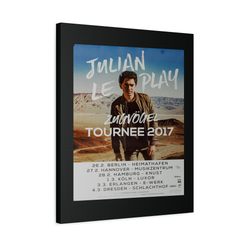 Julian Le Play Zugvogel Tour 2017 Canvas Print Poster