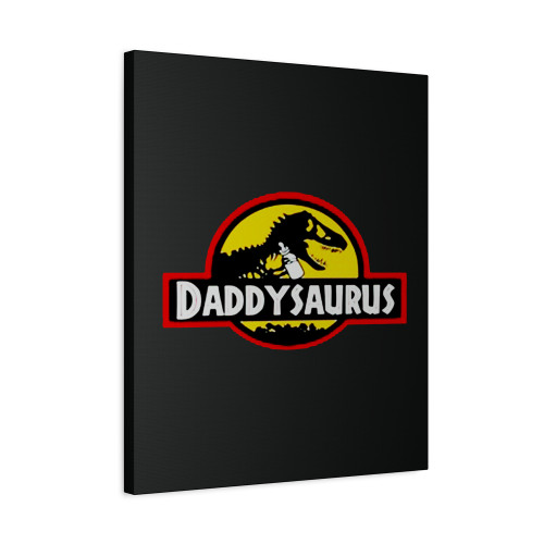 Jurassic Park Daddy Saurus Canvas Print Poster