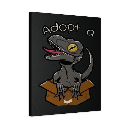 Jurassic World Adopt A Raptor Canvas Print Poster
