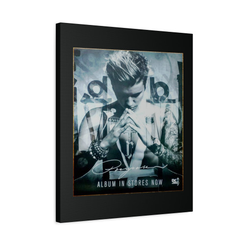 Justin Bieber Purpose The World Tour Programme 2016-2017 Edition With Canvas Print Poster