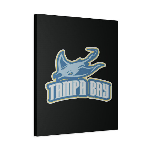Tampa Bay Baseball Fans Canvas Print Poster