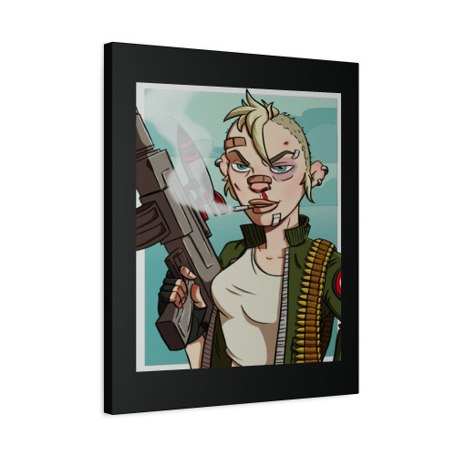 Tank Girl Canvas Print Poster