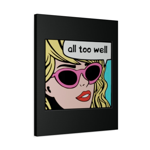 Taylor Swift All To Well Canvas Print Poster