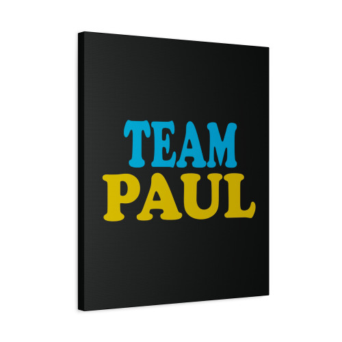 Team Paul Canvas Print Poster