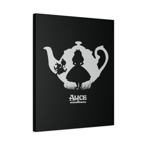 Teapot Alice In Wonderland Canvas Print Poster