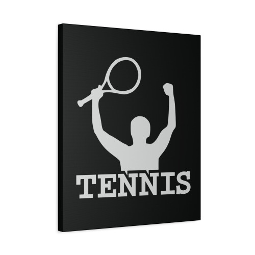 Tennis Champion Canvas Print Poster