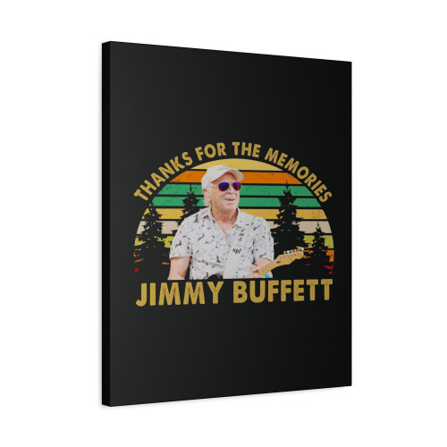 Thanks For The Memories Jimmy Buffett Canvas Print Poster