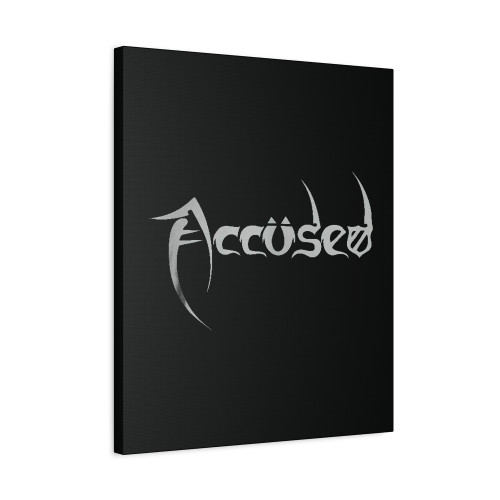 The Accused Logo Canvas Print Poster