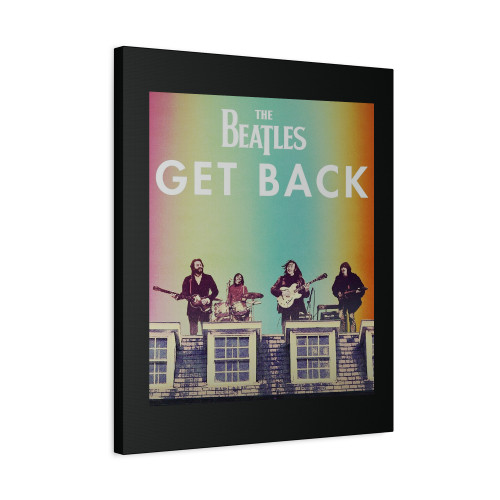 The Beatles Get Back Affiche Film Canvas Print Poster
