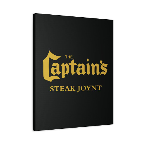 The Captains Steak Joynt Canvas Print Poster