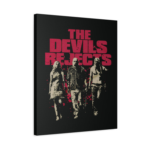 The Devils Rejects Death Walks Behind Canvas Print Poster
